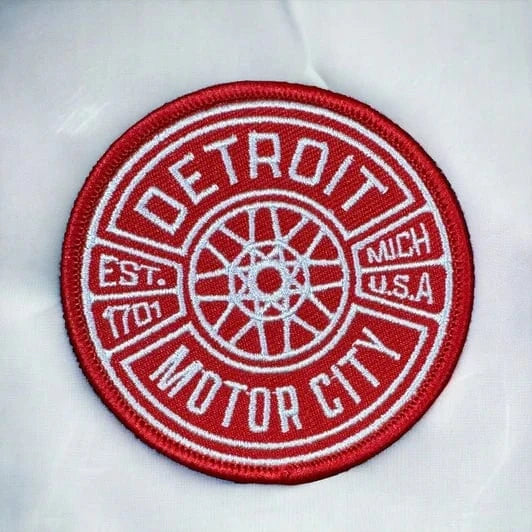 Detroit Shirt Company Patch Detroit Spokes Patch 66081025