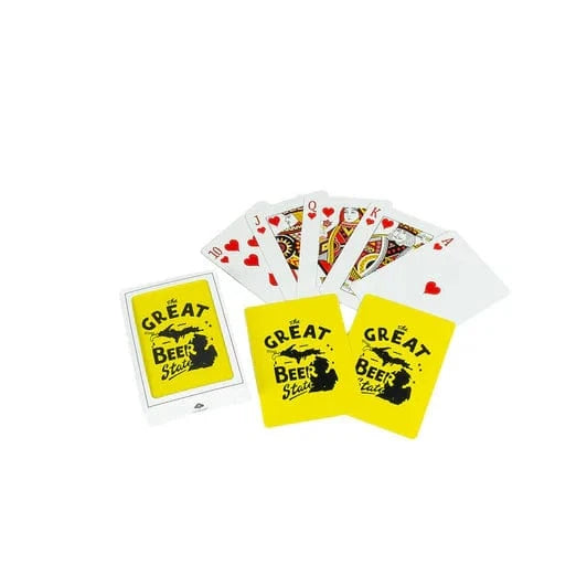 Detroit Shirt Company Playing Cards MI. The Great Beer State Playing Cards 42070017