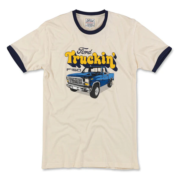 Ford F150 Truckin Ringer T-Shirt