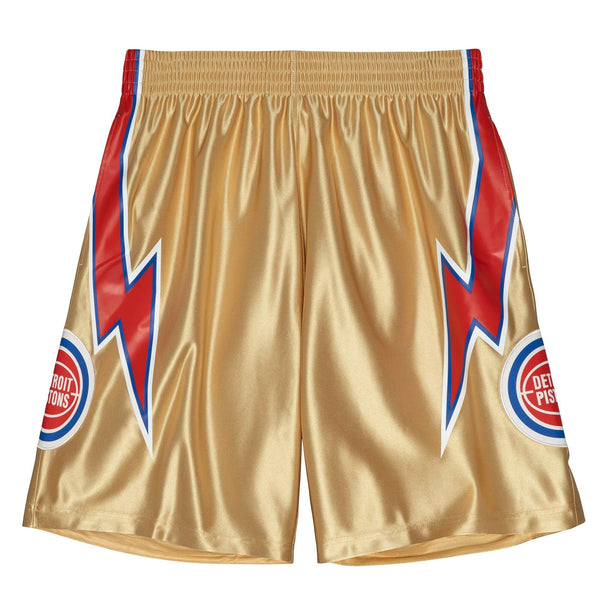 75th Anniversary Gold Swingman Detroit Pistons 1978-79 Shorts