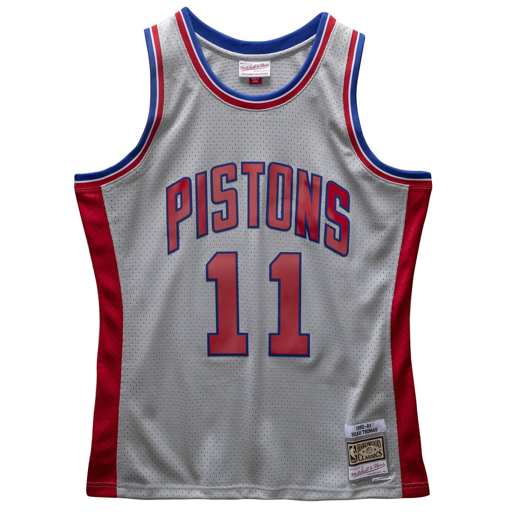 古着 Champion製 NBA Detroit Pistons ピストンズ No33 「HILL」 メッシュ タンクトップ 44 古着 - 古着  通販 ヴィンテージ 古着屋 Dracaena ドラセナ