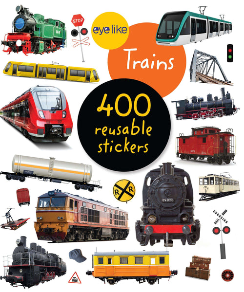 Hachette Book Group sticker Eyelike Stickers: Trains 9781523511273