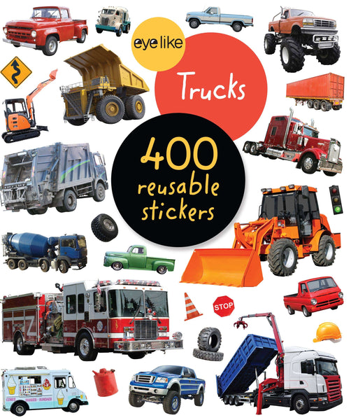 Hachette Book Group sticker Eyelike Stickers: Trucks 9781523506255