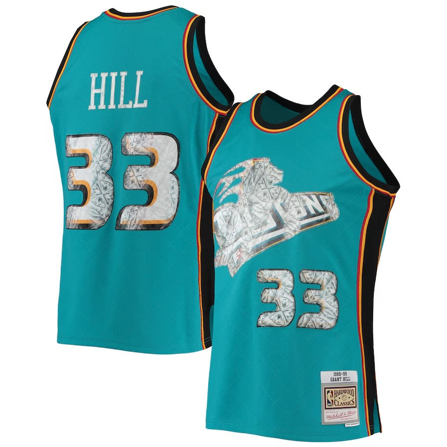 Grant hill pistons jersey on sale