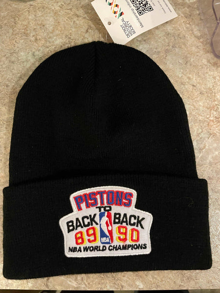 Pistons Back to Back 89-90 knit beanie - Detroit Historical Society