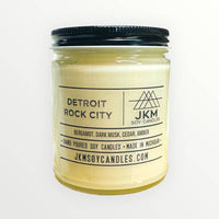 JKM Soy Candles Candle Detroit Rock City - Michigan Collection 22510081