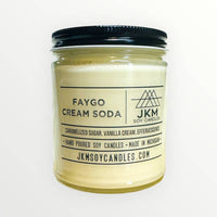 JKM Soy Candles Candle Faygo Cream Soda - Michigan Collection 22608385