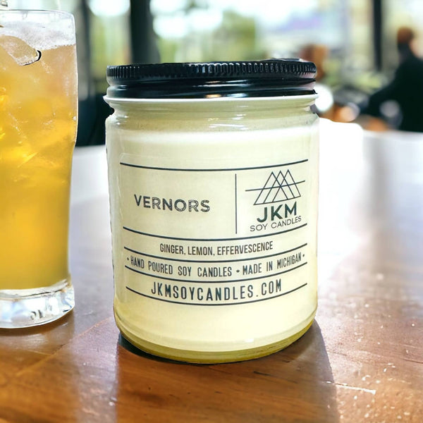 JKM Soy Candles Candle Vernors - Michigan Collection 22280705