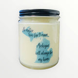 JKM Soy Candles Sanders Bumpy Cake - Michigan Collection