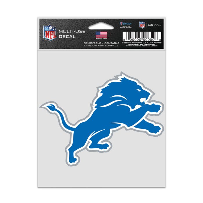 Detroit Lion Decal Cut Out