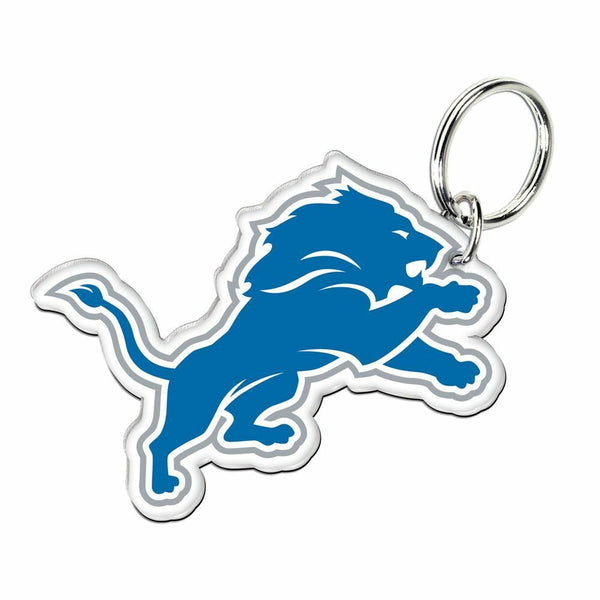 Detroit Lions Chrome Key Chain