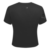 NFL Detroit Lions Triple Black Women's Slim Fit Tee