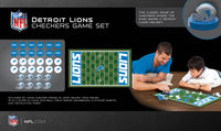 Masterpieces Puzzles Toy Detroit Lions Checkers Board Game 705988415364