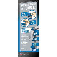 Masterpieces Puzzles Toy Detroit Lions Tumble Tower 705988023125