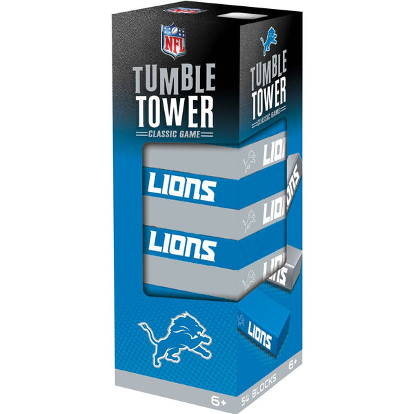 Masterpieces Puzzles Toy Detroit Lions Tumble Tower 705988023125