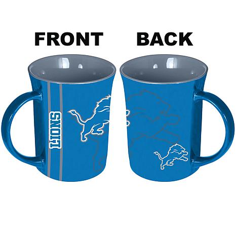 Detroit Lions Reflective Logo Mug