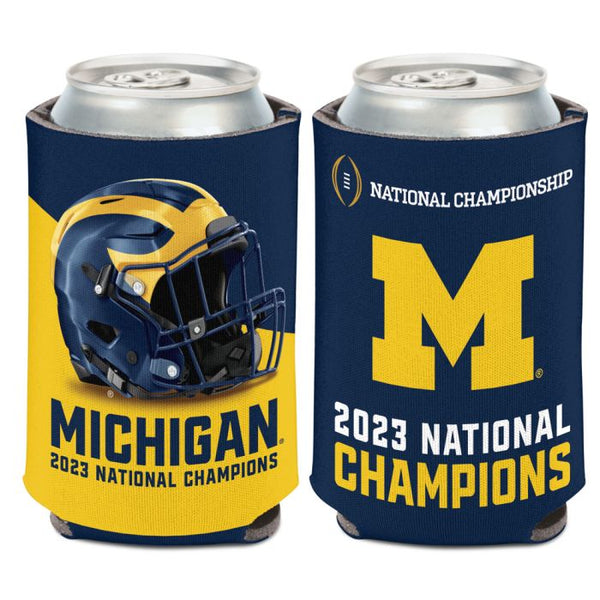 Michigan Wolverine 2023 National Champions Can Cooler