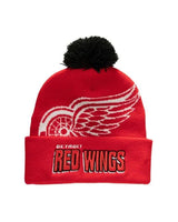 Red Wings Punch Out Pom Knit