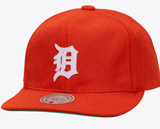 Mitchell & Ness Ball Cap Detroit Tigers Vintage Ground Strapback - Orange 199487777137