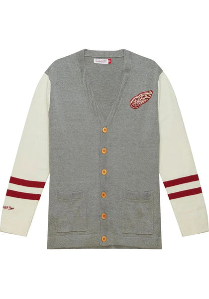 Mitchell & Ness Cardigan NHL Detroit Red Wings Cardigan Sweater