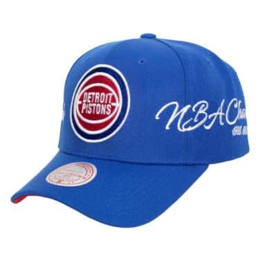 Mitchell & Ness Hat Detroit Pistons NBA Champ Wrap Pro Snapback 196294382134