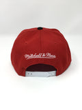Mitchell & Ness Hat Detroit Pistons Red & White Snapback Hat 08024833