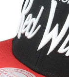 Mitchell & Ness Hat Detroit Red Wings Vintage Script Snapback 195563580295