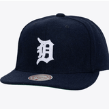 Mitchell & Ness Hat Detroit Tigers Vintage Ground Strapback - Navy 199487777113