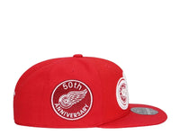Mitchell & Ness Hat Red Wings 50th Anniversary Vintage Edition Dynasty Fitted Hat
