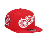 Mitchell & Ness Hat Red Wings 50th Anniversary Vintage Edition Dynasty Fitted Hat