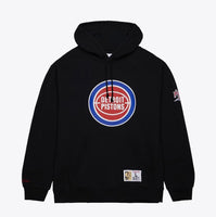 Mitchell & Ness Hoodie Detroit Pistons Game Time Black Fleece