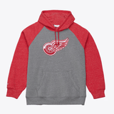 Mitchell & Ness Hoodie Detroit Red Wings Gray/Red Winning Streak Fleece Hoodie
