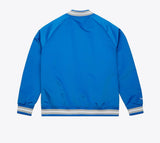 Mitchell & Ness Jacket Detroit Lions Blue Vintage Lightweight Satin Full-Snap Jacket