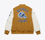Mitchell & Ness Jacket Detroit Lions Dusted Collection Varsity Jacket