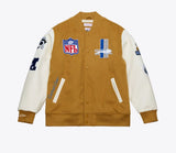 Mitchell & Ness Jacket Detroit Lions Dusted Collection Varsity Jacket