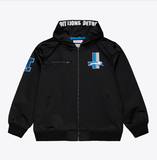Mitchell & Ness Jacket Detroit Lions Walk the Tunnel Hooded Bomber Jacket