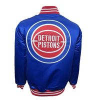 Mitchell & Ness Jacket Detroit Pistons NBA Heavyweight Jacket - Royal Blue