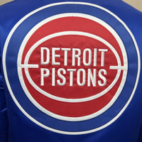Mitchell & Ness Jacket Detroit Pistons NBA Heavyweight Jacket - Royal Blue
