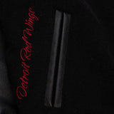 Mitchell & Ness Jacket Detroit Red Wings Black Out Collection Team Logo Full-Snap Varsity Jacket
