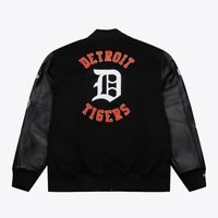 Mitchell & Ness Jacket Detroit Tigers Black Out Collection Varsity Jacket Vintage Logo