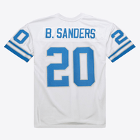 Mitchell & Ness Jersey Barry Sanders White Detroit Lions 1994 Authentic Jersey