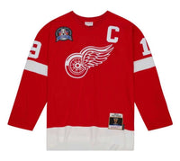 Mitchell & Ness Jersey Blue Line Steve Yzerman Detroit Red Wings Dark 1996 Jersey
