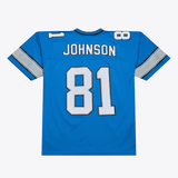 Mitchell & Ness Jersey Calvin Johnson Detroit Lions 2007 Blue Legacy Jersey