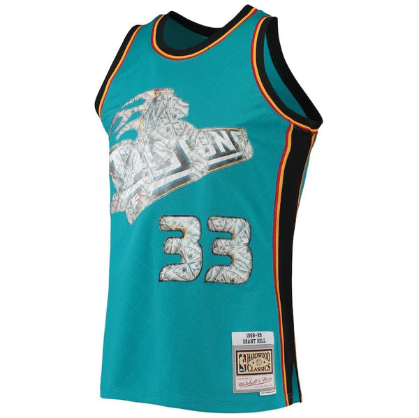 Mitchell & Ness Jersey Detroit Pistons Grant Hill NBA 75th Anniversary Diamond Swingman Jersey