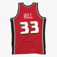 Mitchell & Ness Jersey Grant Hill Red Detroit Pistons 1999/00 Hardwood Classics Swingman Player Jersey