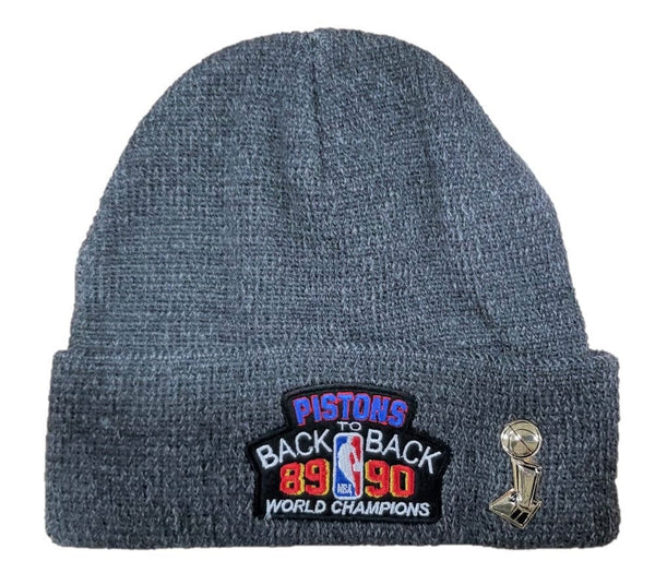 Mitchell & Ness knit hat NBA Champ Knit Beanie HWC Pistons 195563389355