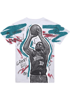 Mitchell & Ness T-shirt Grant Hill Detroit Pistons White Showstopper Short Sleeve T-Shirt