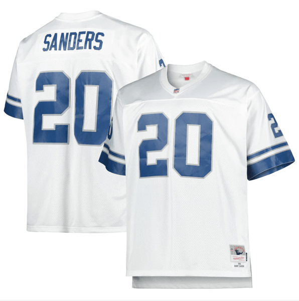 Mitchell & Ness Youth Apparel YOUTH - Barry Sanders White Legacy M&N Home Jersey