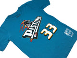 Mitchell & Ness Youth Apparel Youth Detroit Pistons Grant Hill Teal T-Shirt