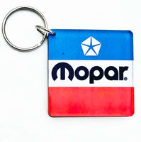 Mopar Logo 1972 - 1984 Acrylic Keychain